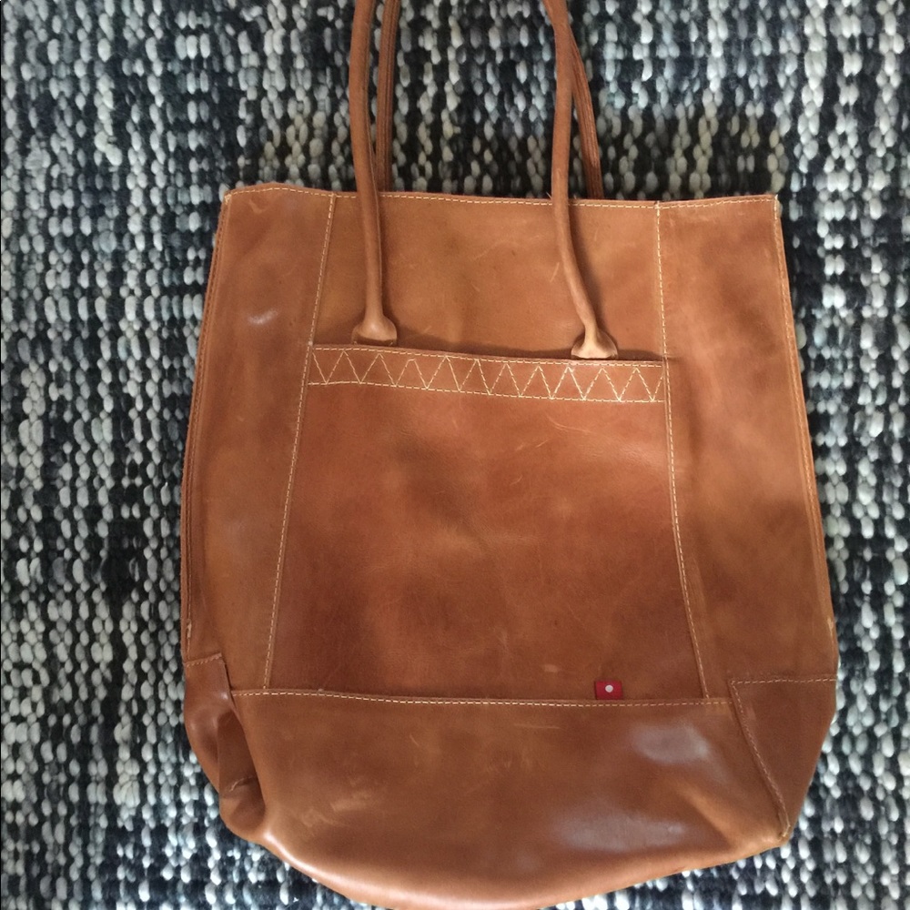 Oliberte Kobio Bag in Rustic Brown Pullup